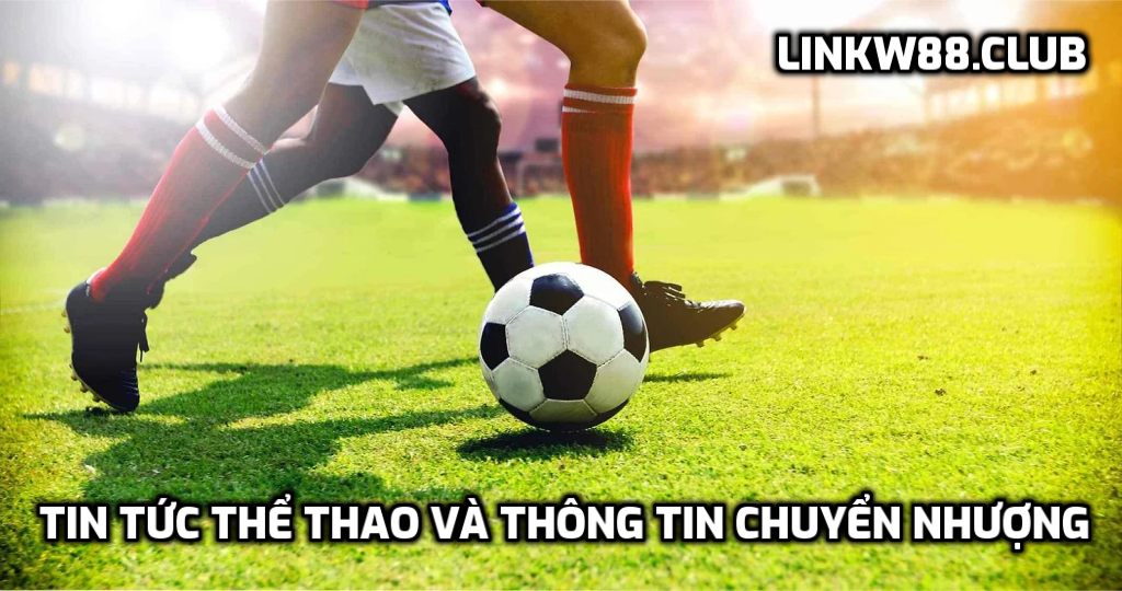 Theo dõi các tin tức thể thao và thông tin chuyển nhượng