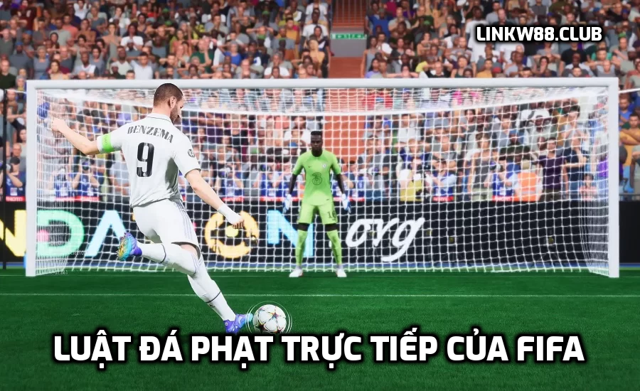 Luật đá phạt trực tiếp của FIFA